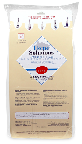 (Style U) Home Solutions™ Genuine Filter Bags